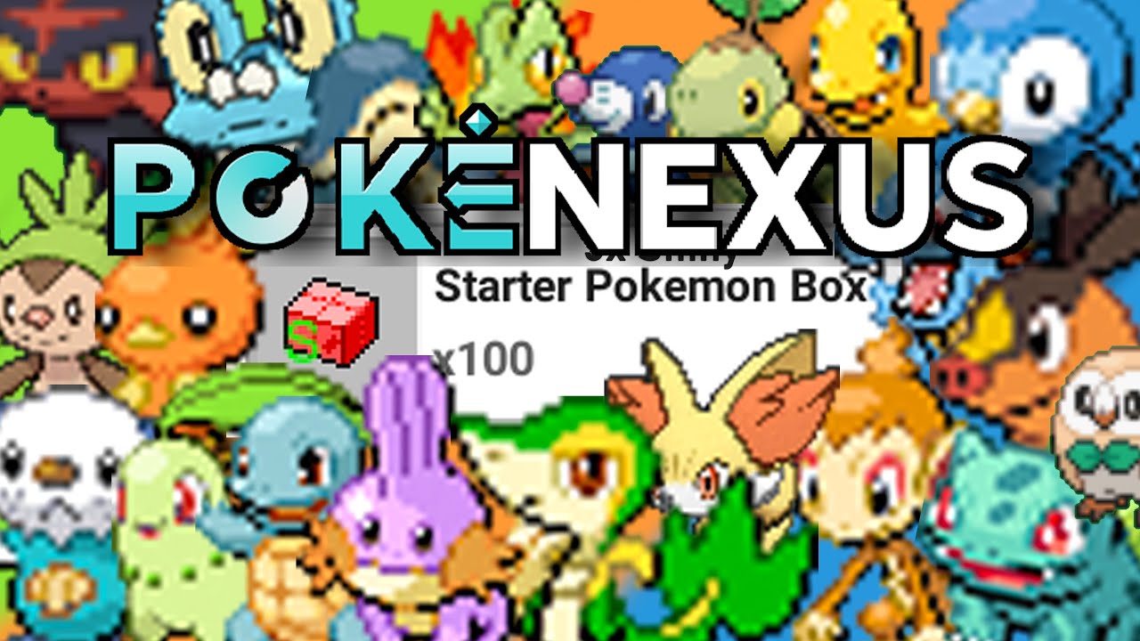 POKE NEXUS OPENING 100 STARTER POKEMON BOXES (DURING TRIPLE SHINY RATE)