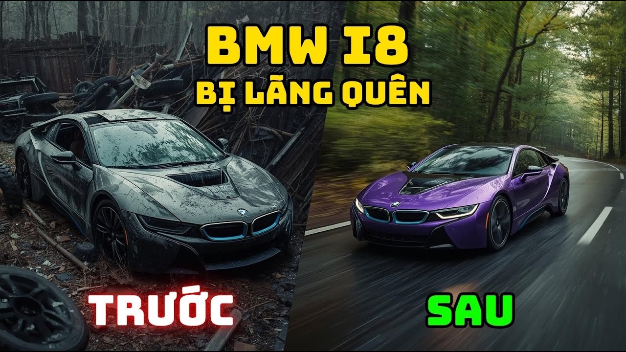 Phục Chế Siêu Xe BMW i8: Khi Thợ Chính Hãng Phải Chịu Thua... Và Cái Kết Không Ai Ngờ!”