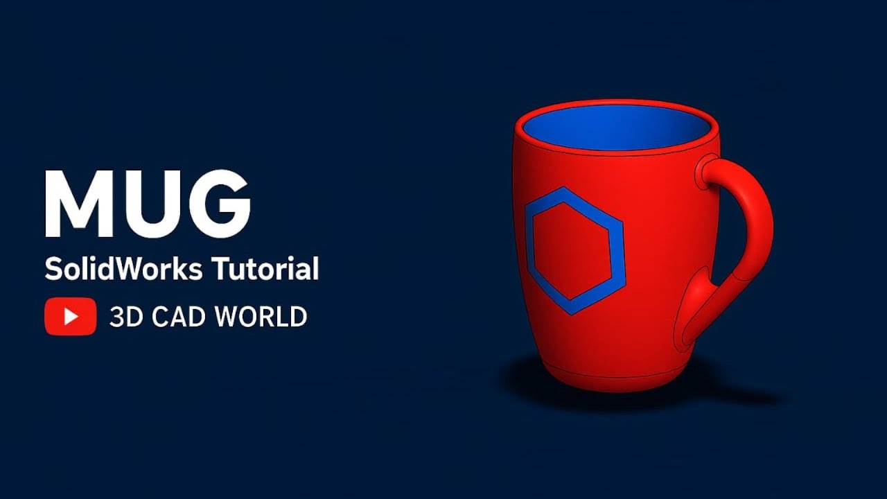 Solidworks Tutorial | Design a Coffee Mug