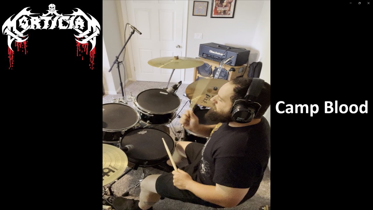 Mortician - Camp Blood Drum Cover