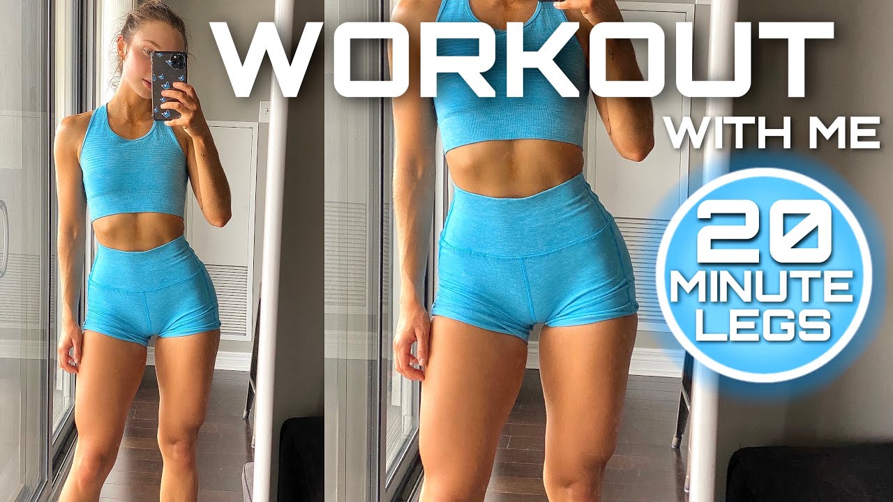 LEG WORKOUT AT HOME | no equipment, no jumping, real time