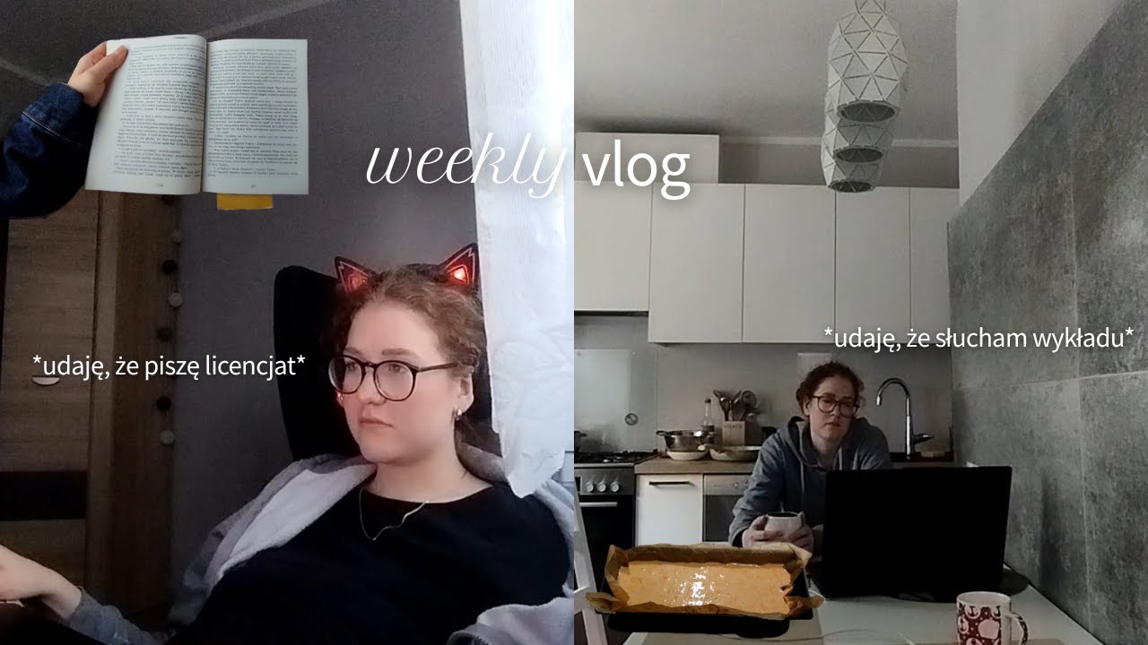dawkowanie dopaminy, próby pisania licencjatu & idealizowanie życia | weekly vlog