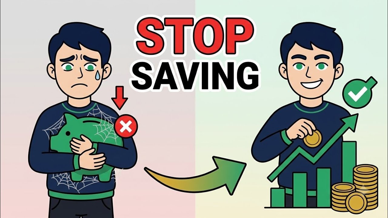 Why Saving Money IS Keeping You Poor (Do This Instead)