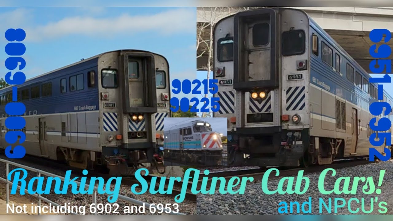 Ranking Surfliner Cab Cars & NPCU's!