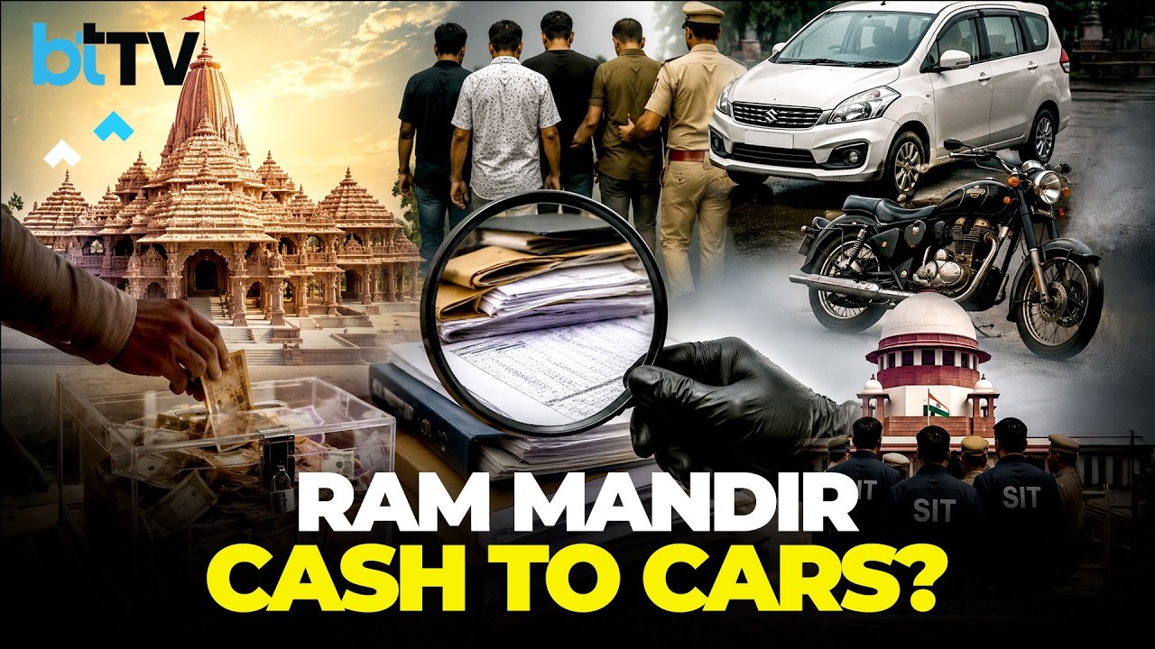 Ram Temple Donation Theft Case: Cars, Bullet Bike Seized as SIT Probe Deepens
