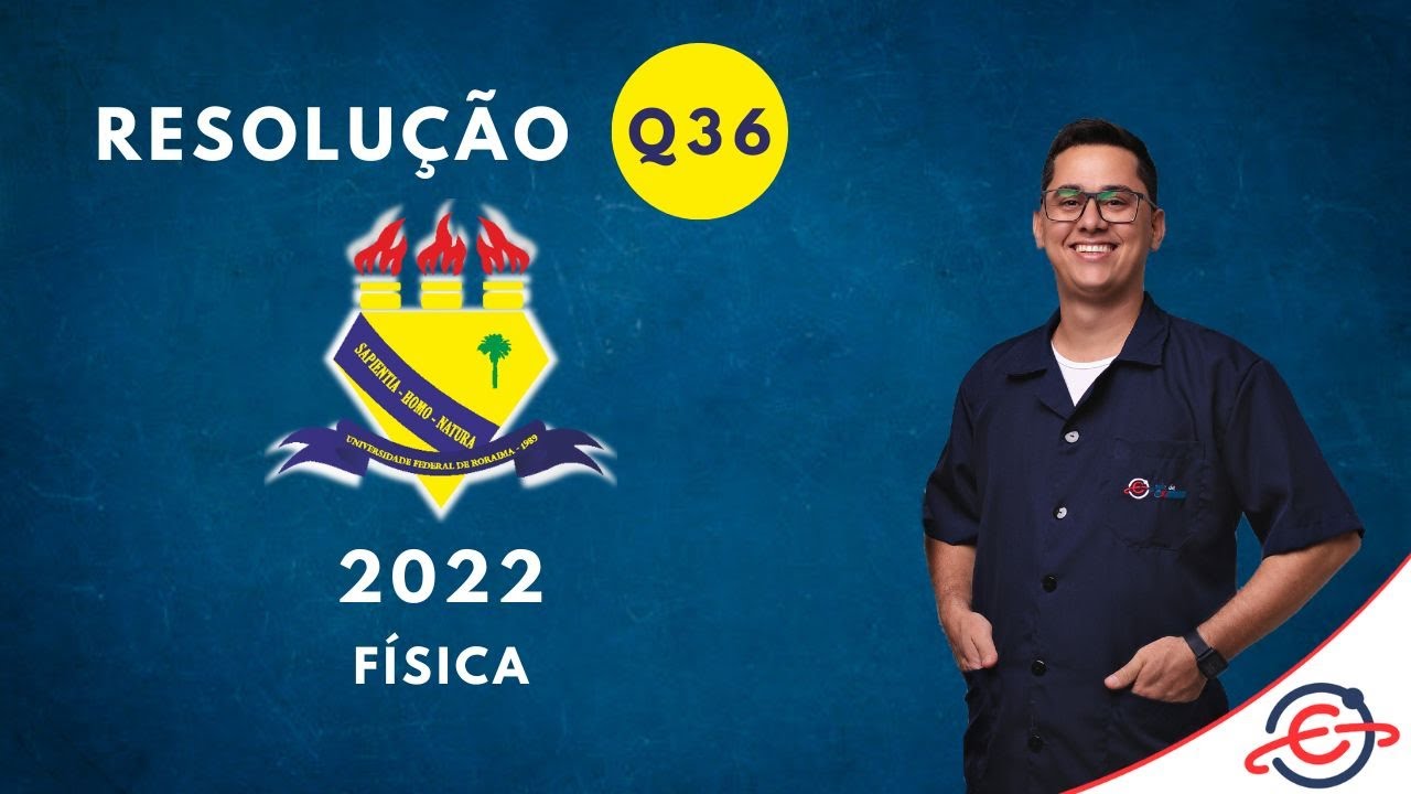UFRR 2022 - Física - Q. 36 | Um capacitor de placas paralelas está submetido | Profº Wlad Parente