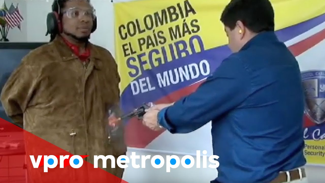 Bulletproof clothing in Colombia - vpro Metropolis 2009