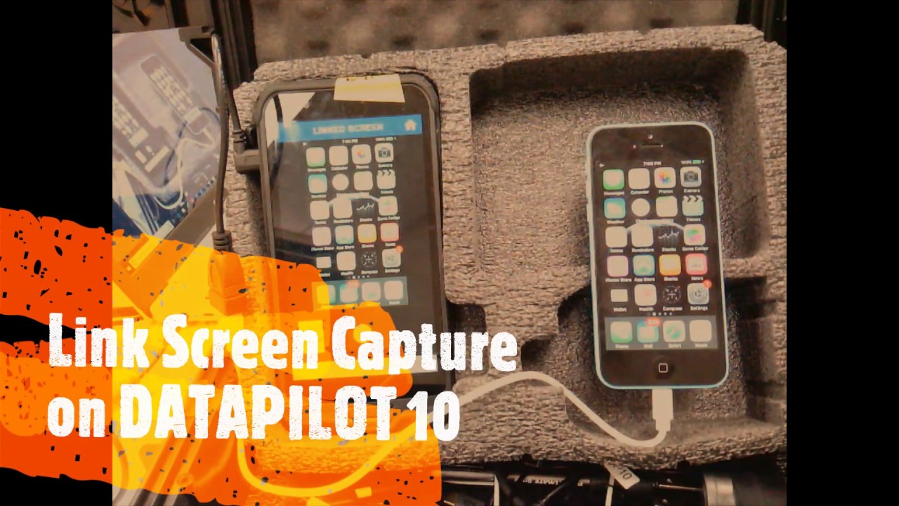 Link Screen Capture on DATAPILOT 10