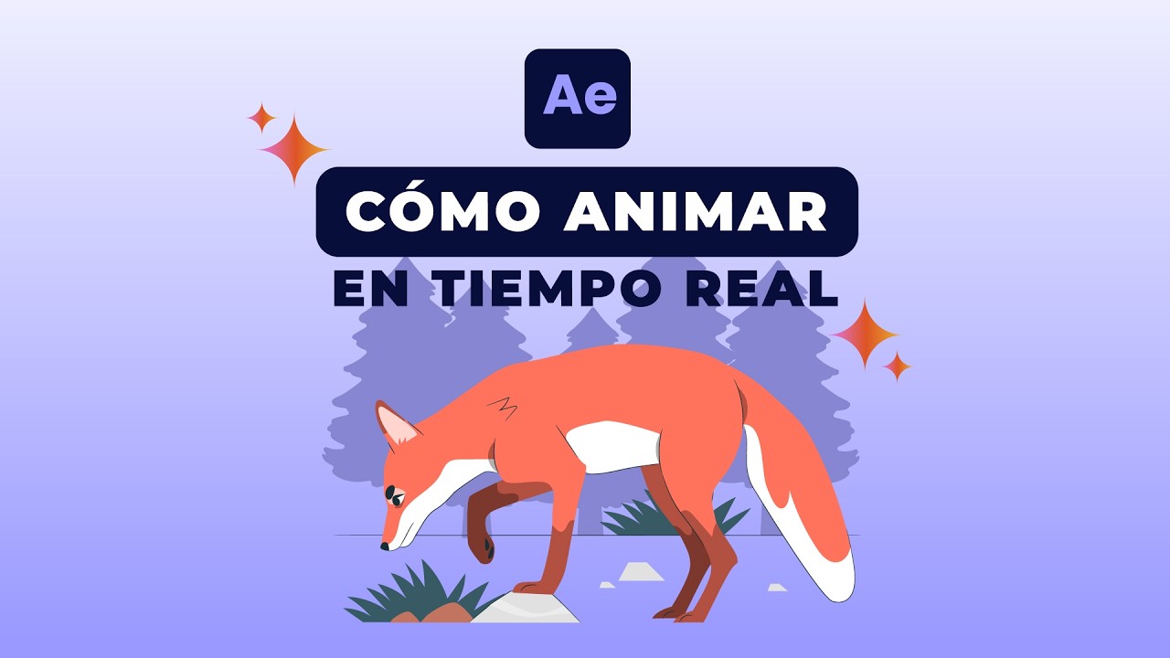 Cómo ANIMAR ILUSTRACIONES en TIEMPO REAL con AFTER EFFECTS |  Tutorial Rápido