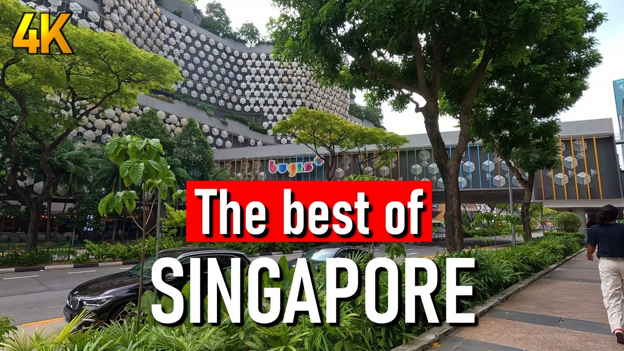 THE BEST OF SINGAPORE Walking Tour 👣| MOST POPULAR destination ON THE PLANET 🇸🇬 (4k 60fps)