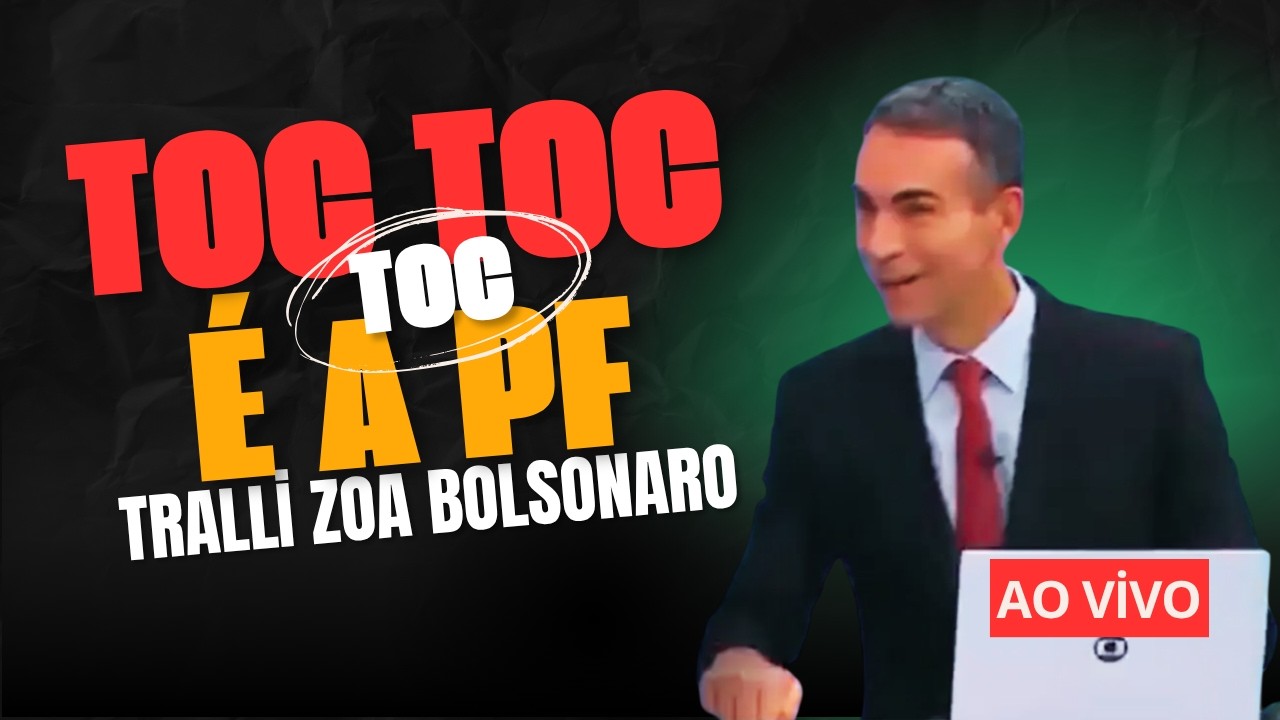 C&eacute;sar Tralli e Jacqueline ironizam Bolsonaro ao vivo no Jornal Hoje