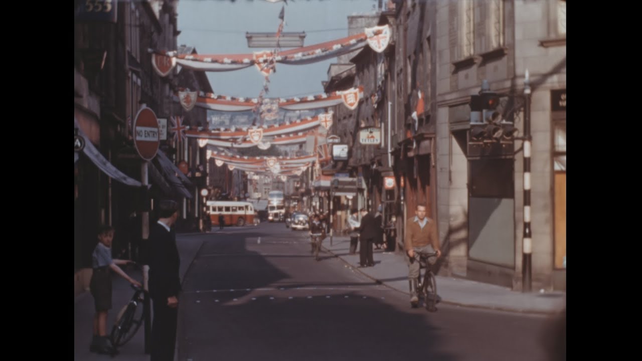 England 1953 archive footage