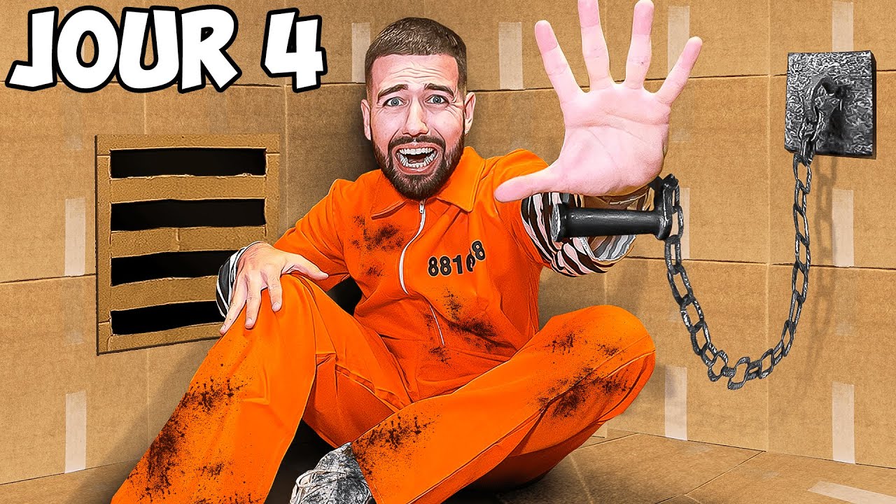 J'ai &eacute;t&eacute; ENFERM&Eacute; dans une PRISON DE CARTON : MON HISTOIRE, MON &Eacute;VASION ! 😨 VRAIE VIE !