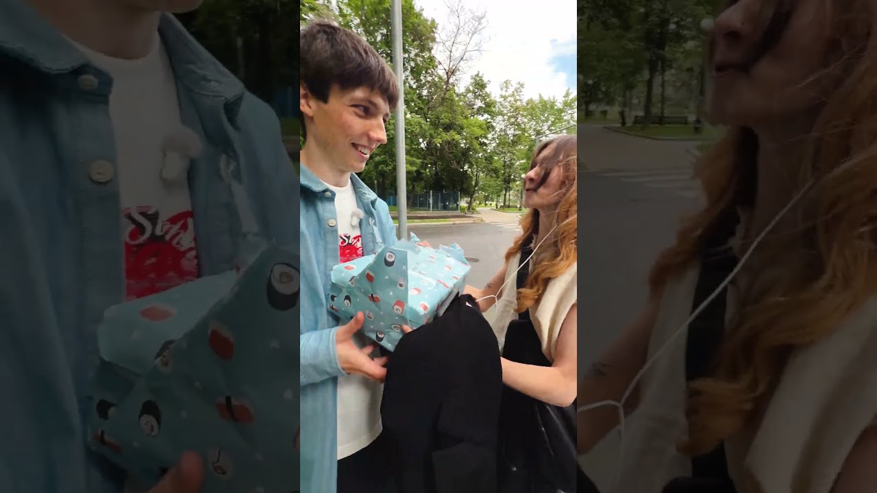 Отдал iPad прохожей и она убежала #глазуновкрут