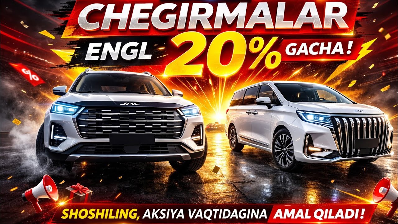 27 FEVRAL YANGI MASHINA KELDI JAK 9 kishlik vs JAK JS8 TANLANG QAYSI SIZGA YOQDI