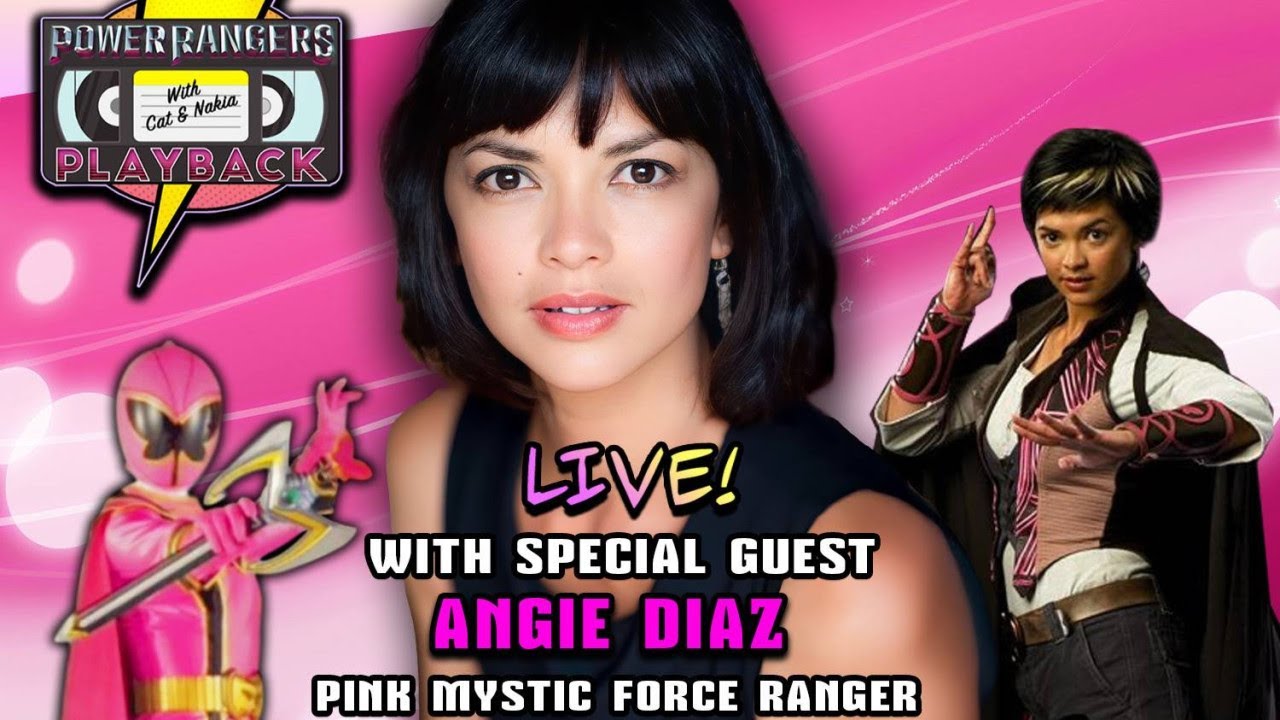 Live With Power Rangers Mystic Force Pink Ranger
