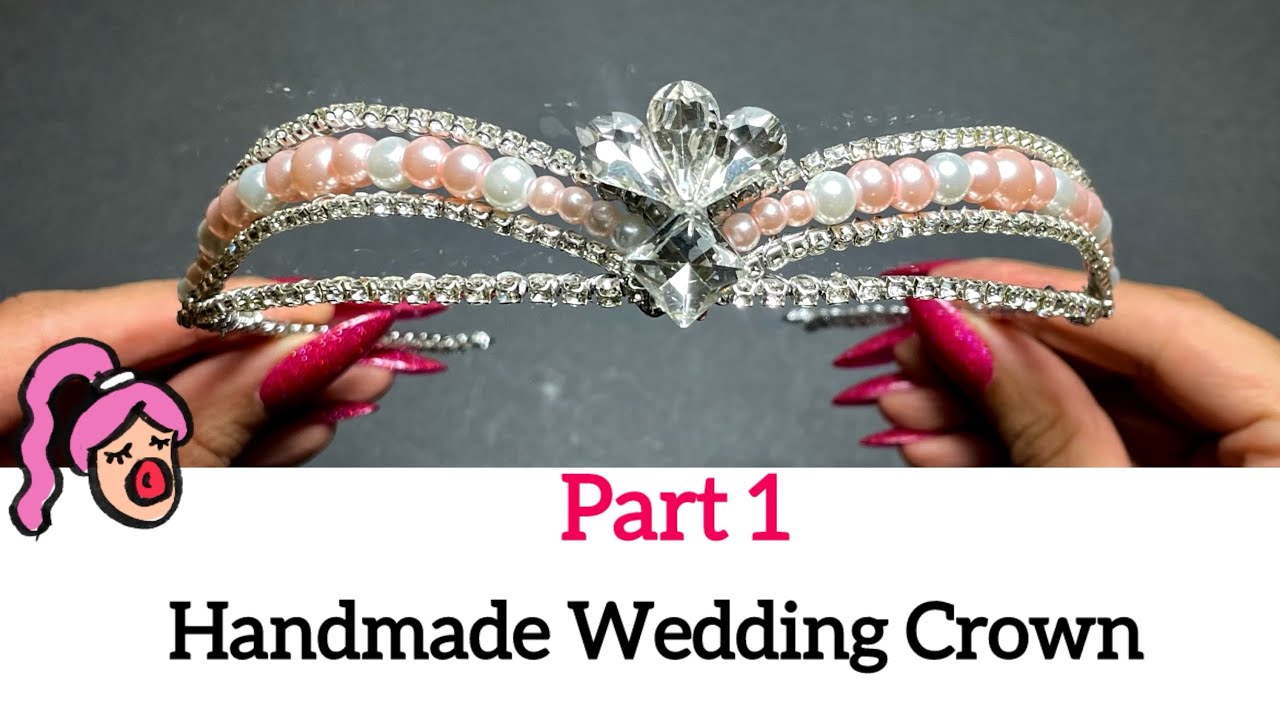 DIY Luxury Bridal Crown – Part 1 | Step-by-Step Crystal Crown Tutorial