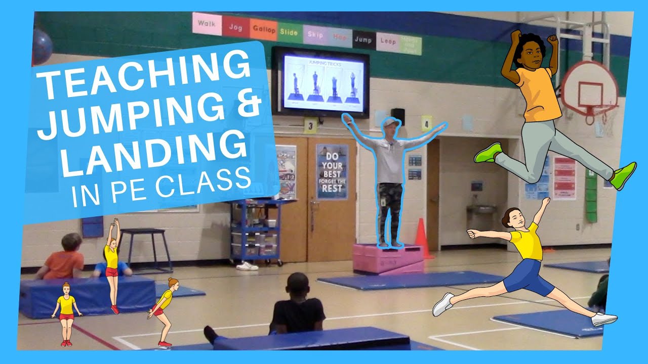 Gymnastics in PE Class: Teaching Jumping and Landing and Jumping Tricks