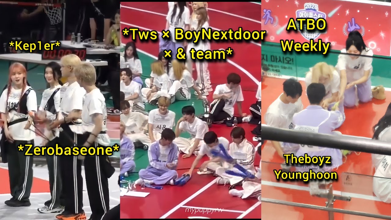 K-pop Idols At ISAC 2024 BoyNextdoor, TWS, &Team, Nmixx,NCT Wish ,kep1er, Wayv, ZB1 & more