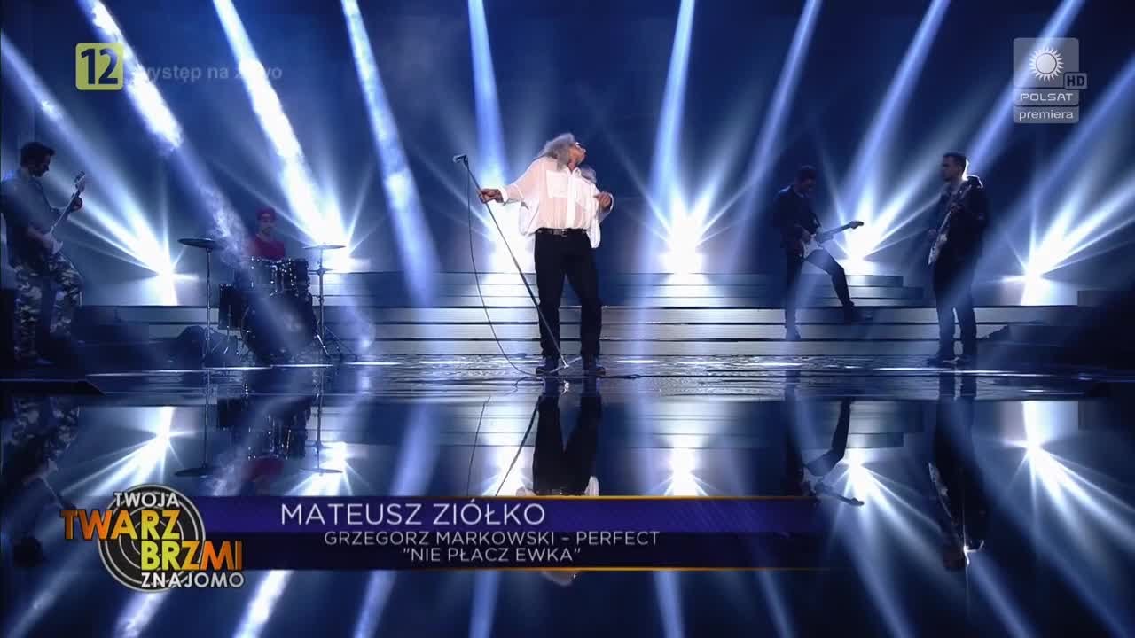 Twoja Twarz Brzmi Znajomo X - Odcinek 6 - Mateusz Ziólko - Nie płacz Ewka (Grzegorz Markowski)