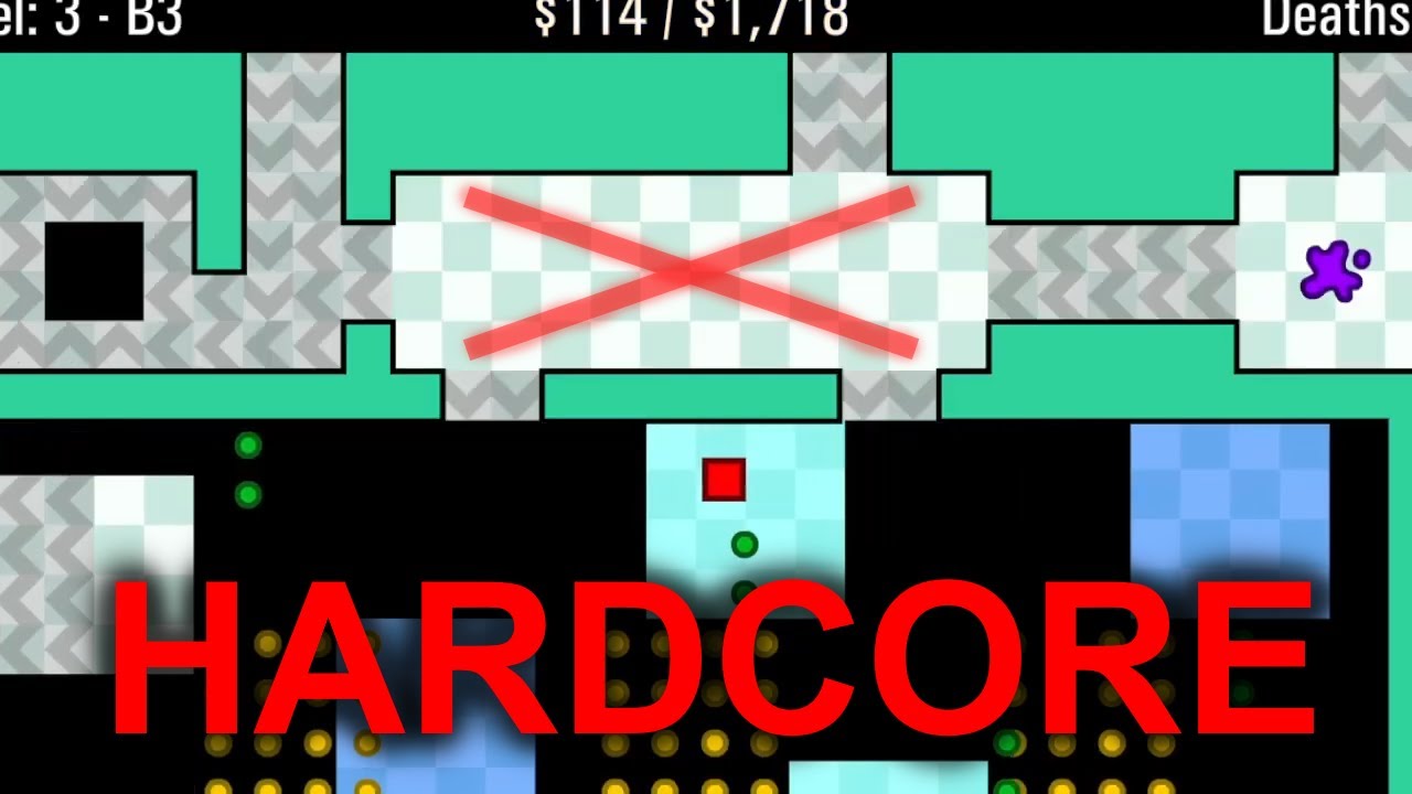 (First ever) The World's Hardest Game 4 Hardcore mode completed