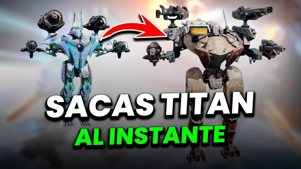¿ESTO ES LEGAL? Cómo cargar el TITÁN al instante en Ligas Altas War Robots WR