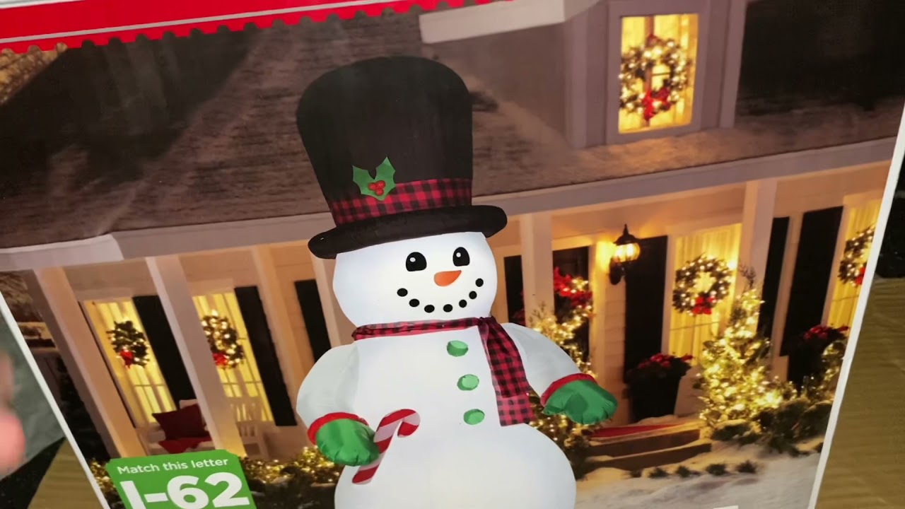 Gemmy 2021 10ft Snowman Review