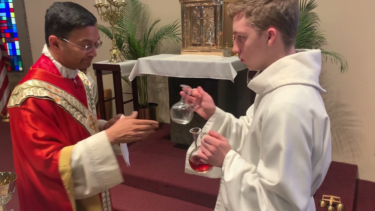 Altar Server Training • Serving the Mass, December 2021