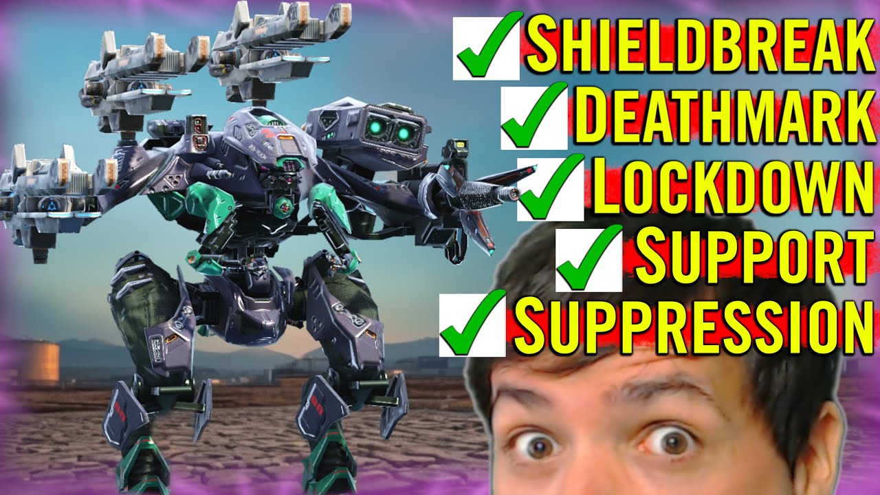 War Robots most ILLEGAL Sniper Build...