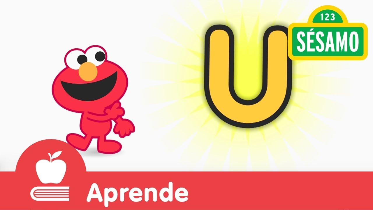 S&eacute;samo: Elmo y la letra U