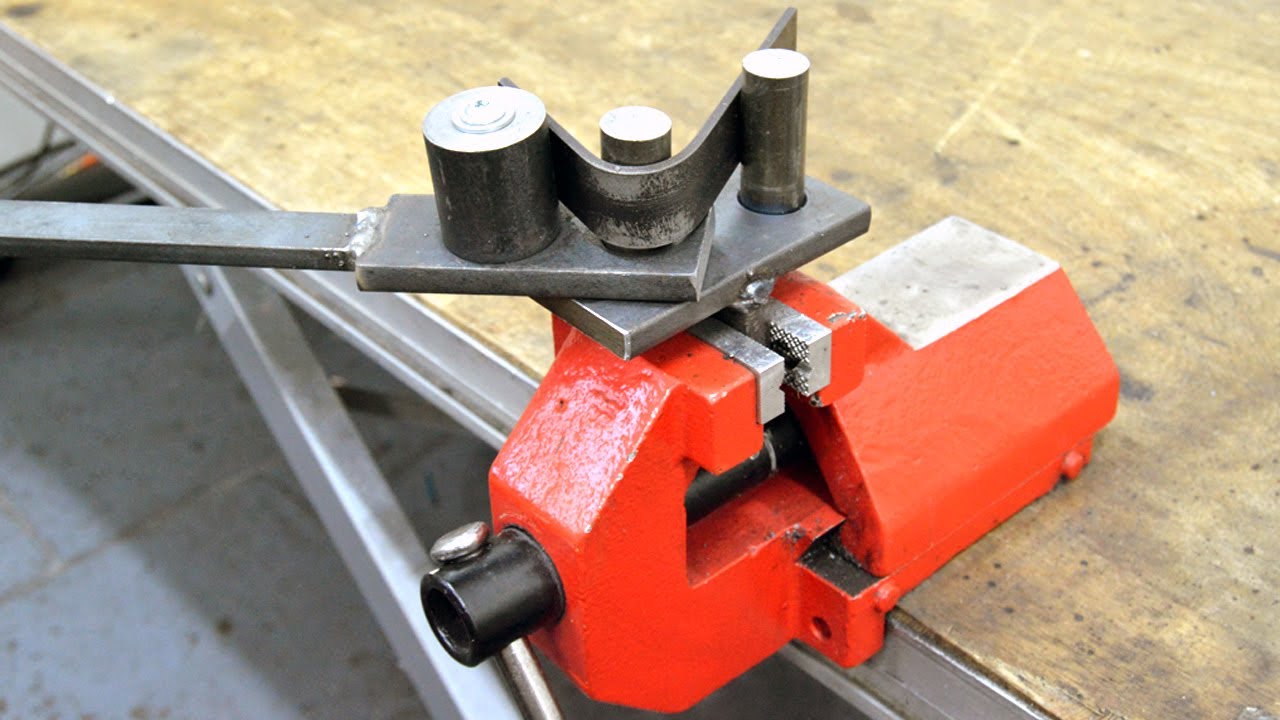 Make a bending device, Metal bender, Biegevorrichtung für Stahl