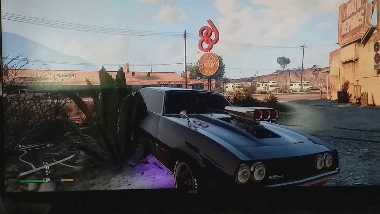 Como empinar com carro no GTA V PS4
