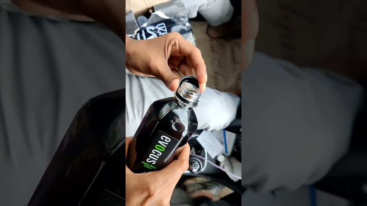 Black Water | Celebrity Drink | Alkaline Water Color | Evocus H2O
