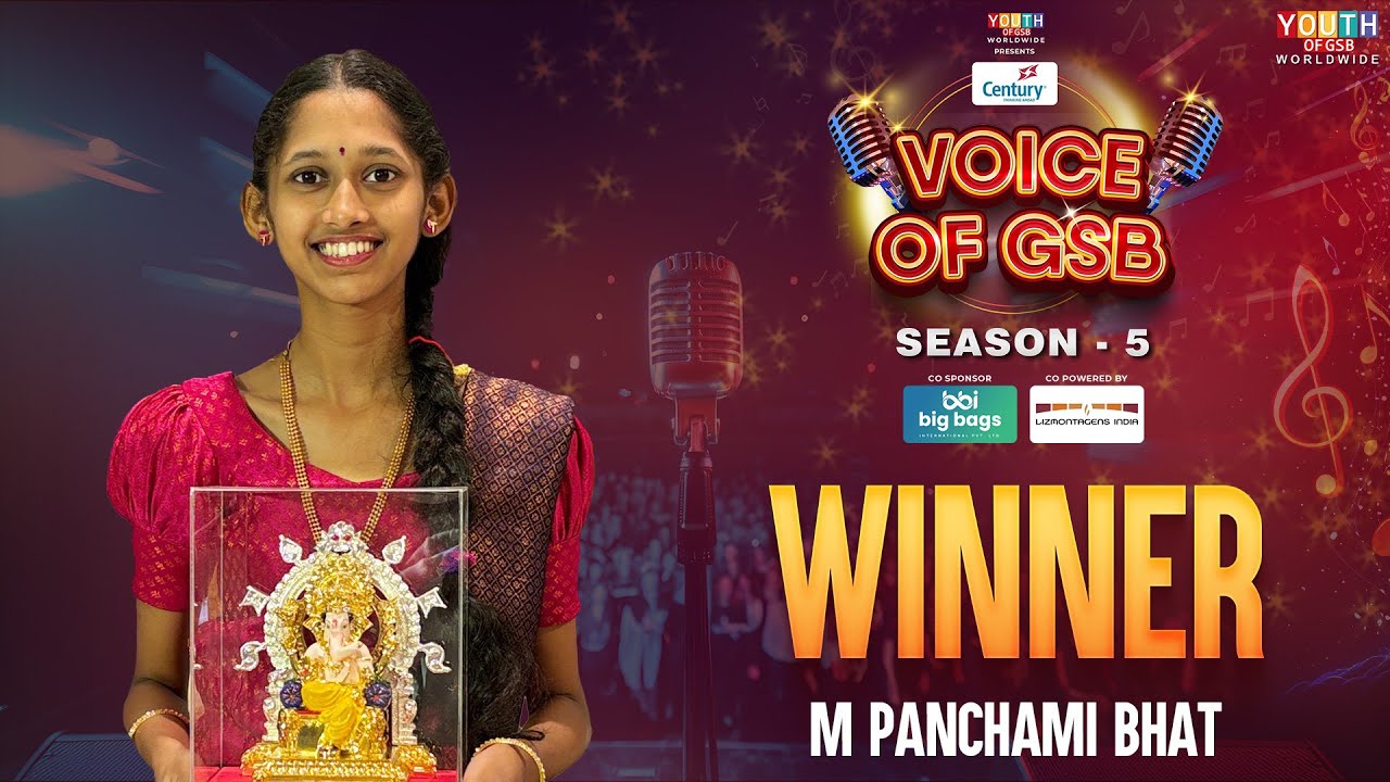 Century Voice of GSB Season 5 Winner Panchami Bhat at Youth of GSB Studio | Exclusive Live Phone in