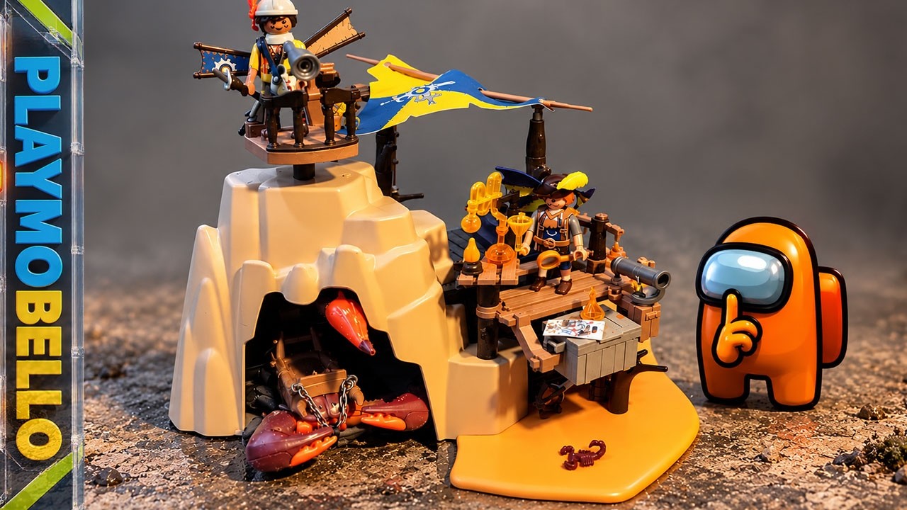 (2022) Playmobil 71024 Пески Салахари — Секретная база Скорпионов (Обзор Playmobil)
