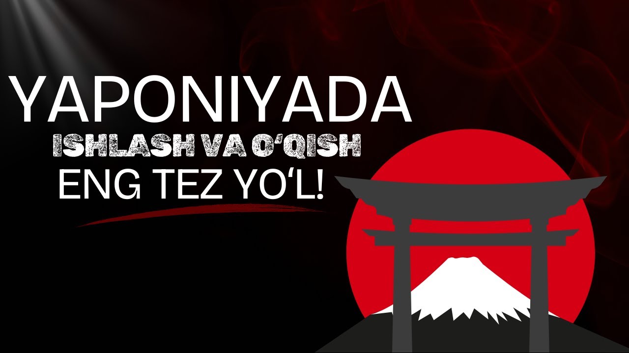 “Yaponiyaga Ketish Sirlari — Viza, Ish, O‘qish 2026” 