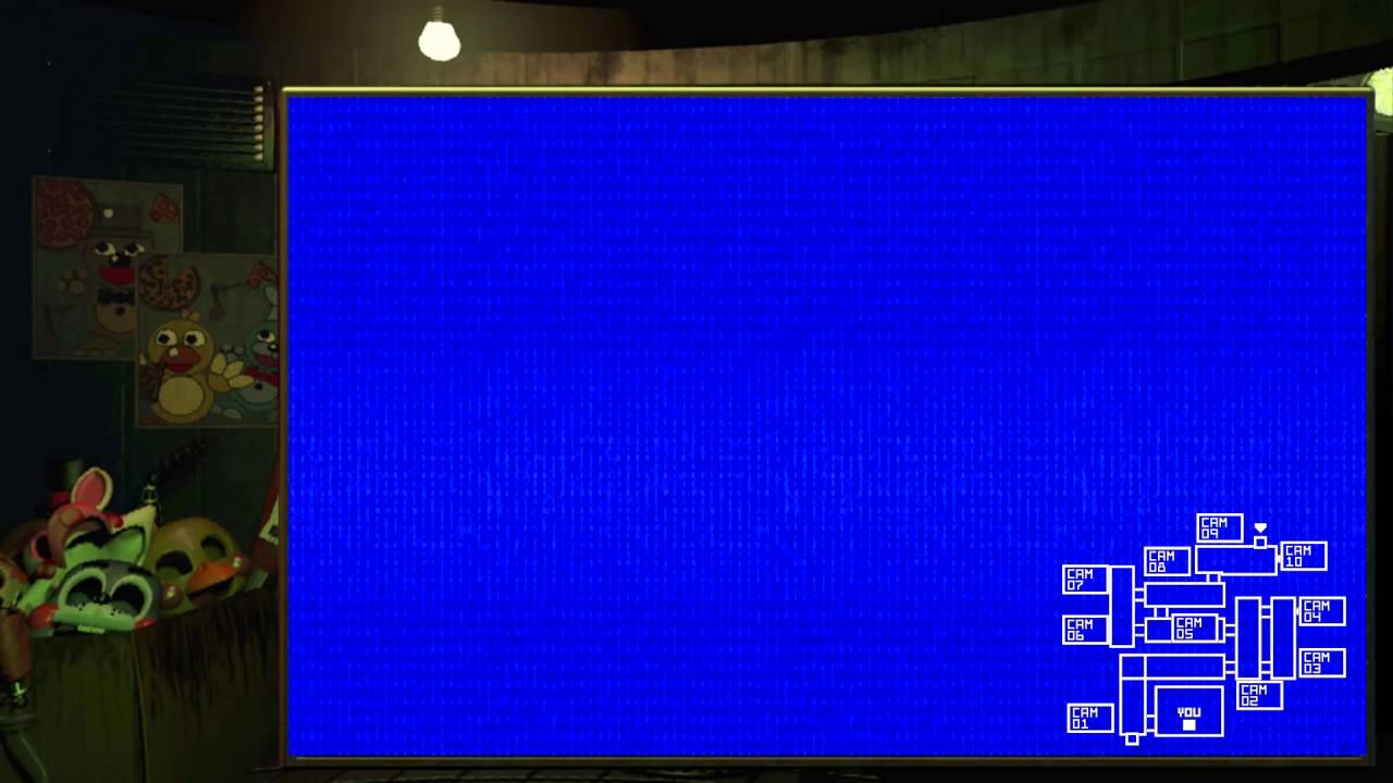 ⟬ChromaKey⟭FNAF 3 Blue Screen
