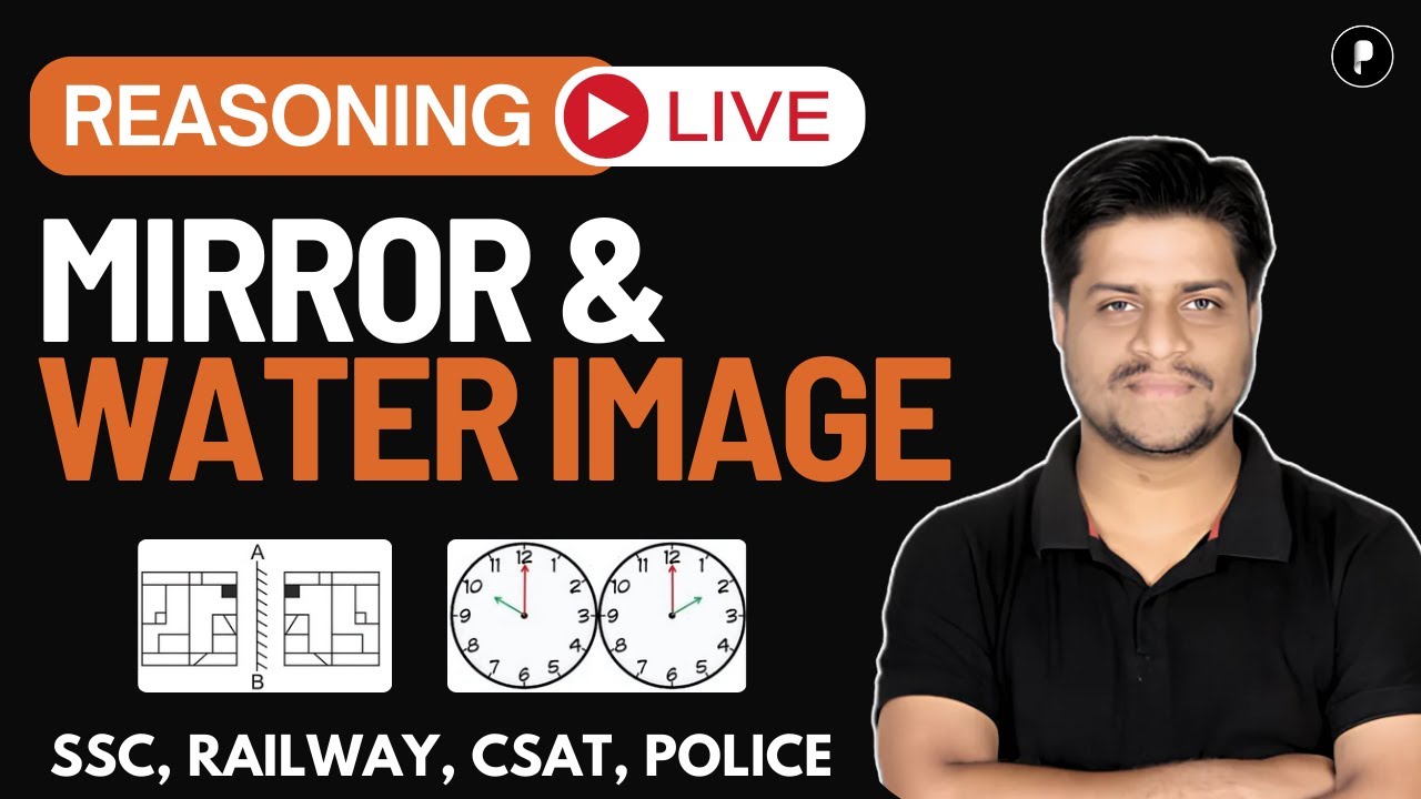 Mirror & Water image reasoning | Reasoning Class 2024 | Verbal Reasoning With Easy Tricks