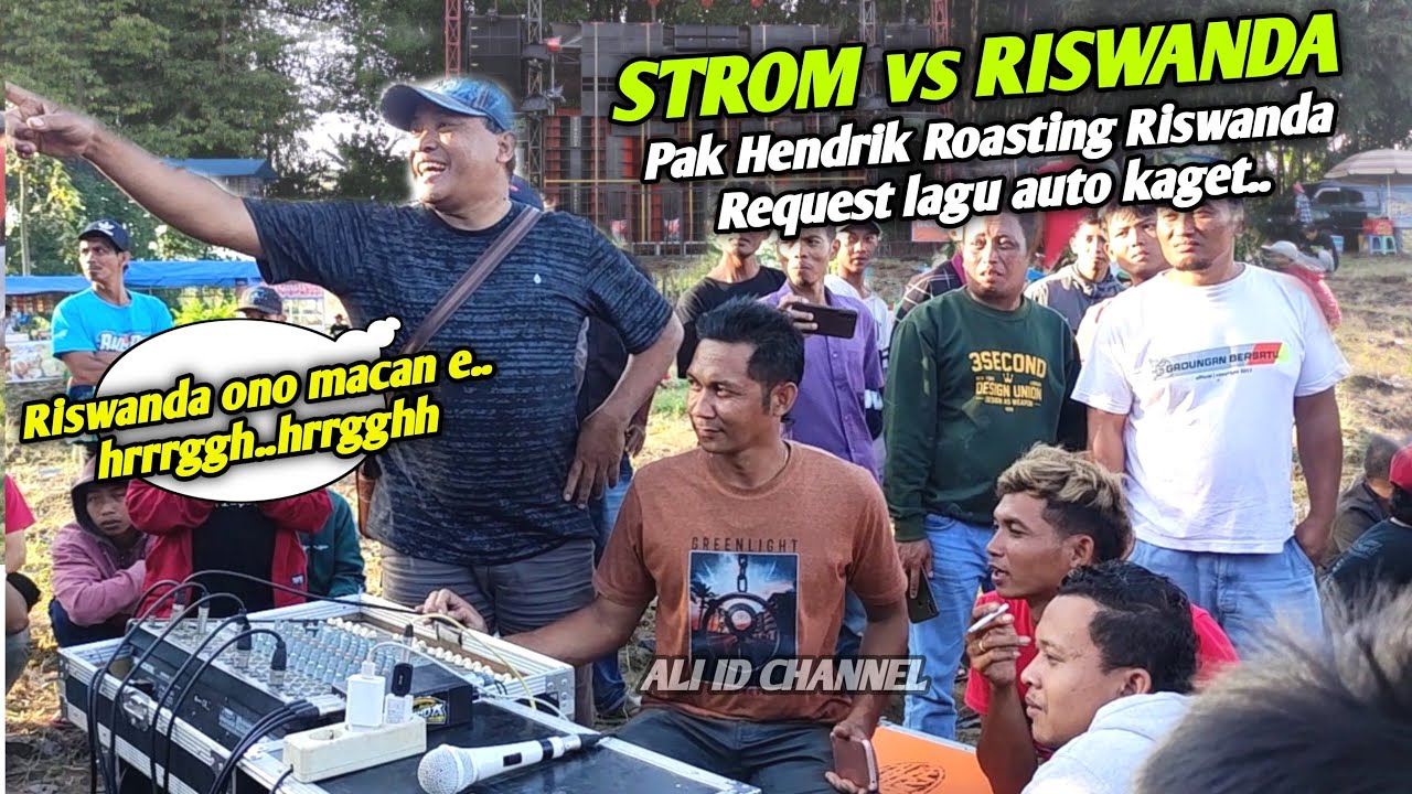 Roasting Riswanda ada Macannya, Pak Hendrik kaget dengar suara Riswanda sekarang..!!