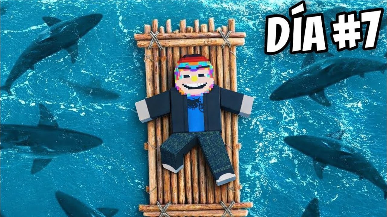100 Días varado en el mar (roblox) 