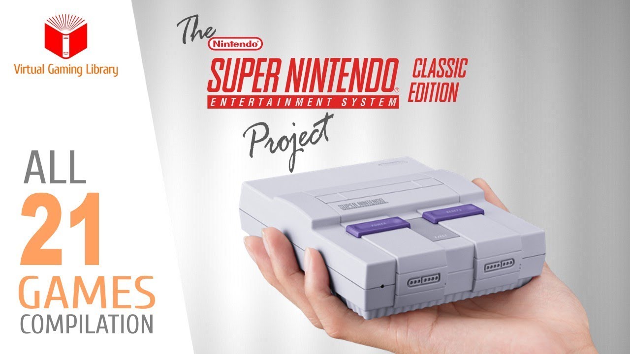 ALL 21 SUPER NINTENDO CLASSIC EDITION GAMES