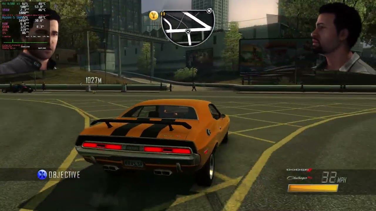Driver San Francisco on linux rx 6700 xt 1440p