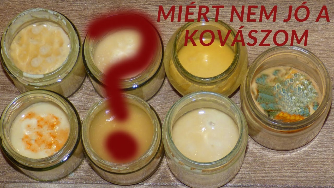 Kovász etetése,nevelése.Miért nem jó a kovászom? Problémák kovász készítés során