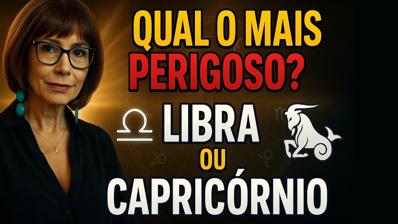 Libra ou Capricórnio: quem é mais perigoso? A verdade que ninguém te contou...