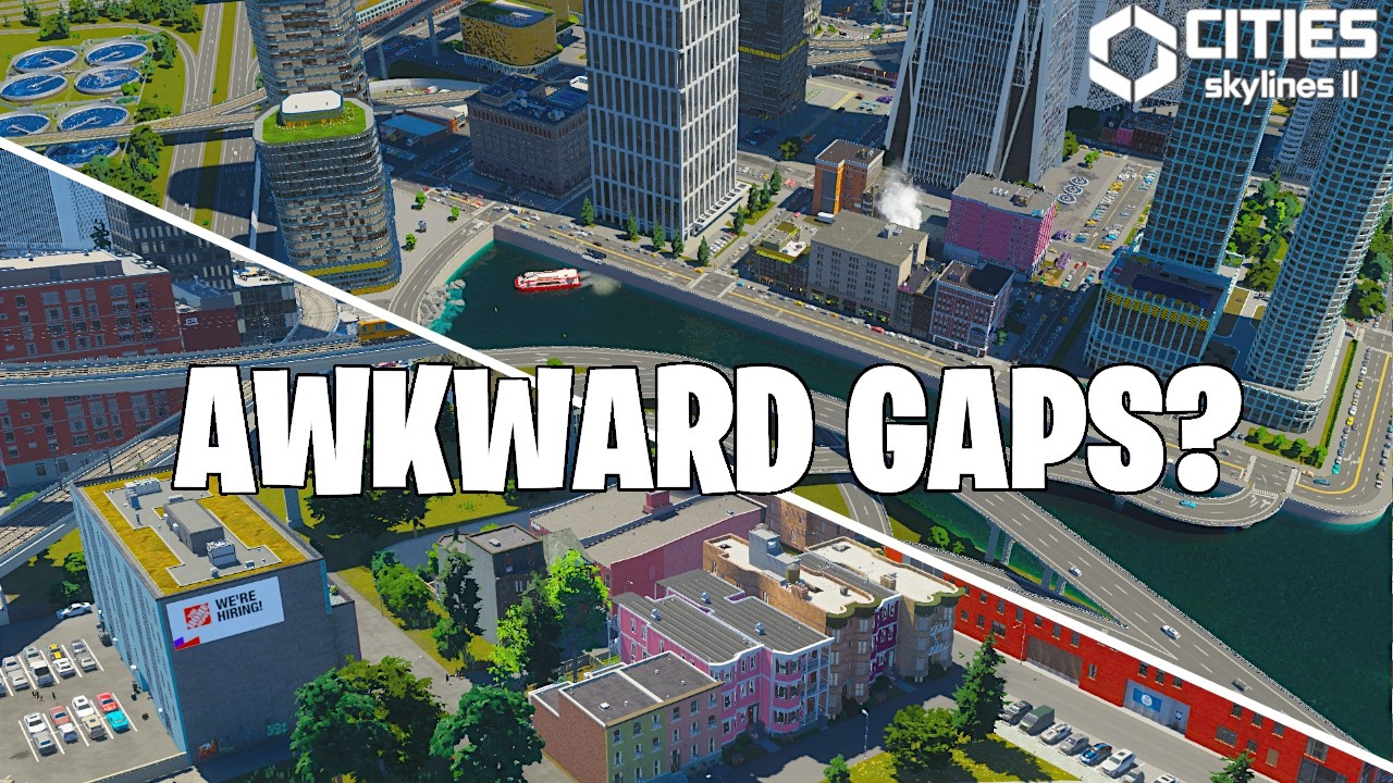 I Finally FIXED These AWKWARD GAPS | CITIES SKYLINES 2