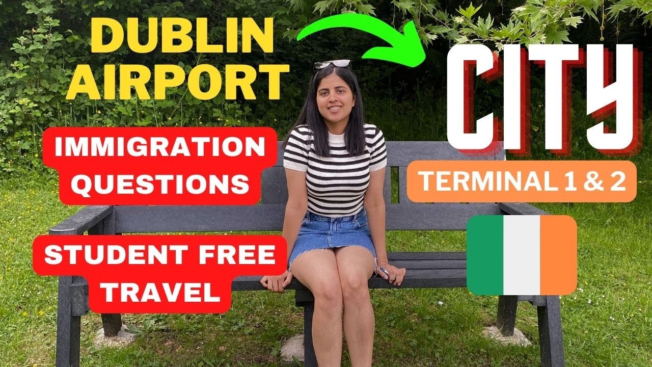 Ireland Immigration Process and how to go from Dublin Aiport  🇮🇪 |First day in Ireland