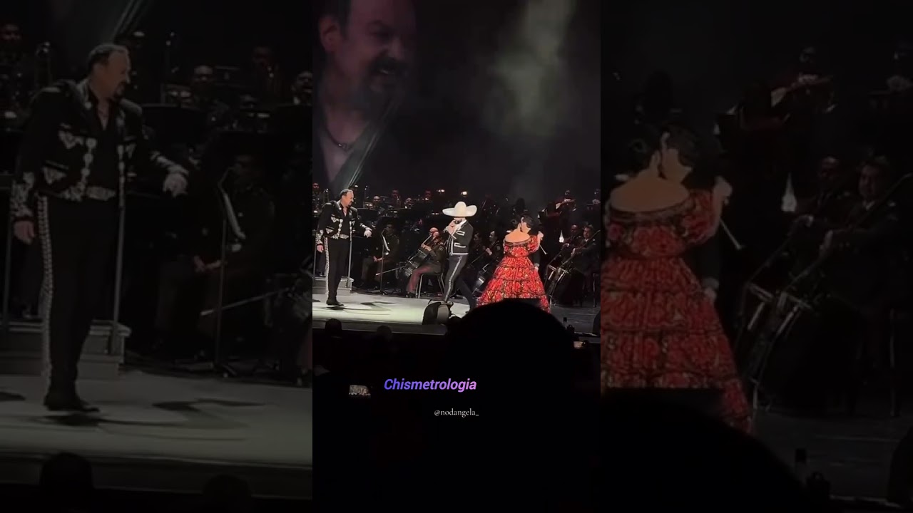 #angelaaguilar y #christiannodal en El Auditorio Nacional de México se llenó de Emoción y músicas