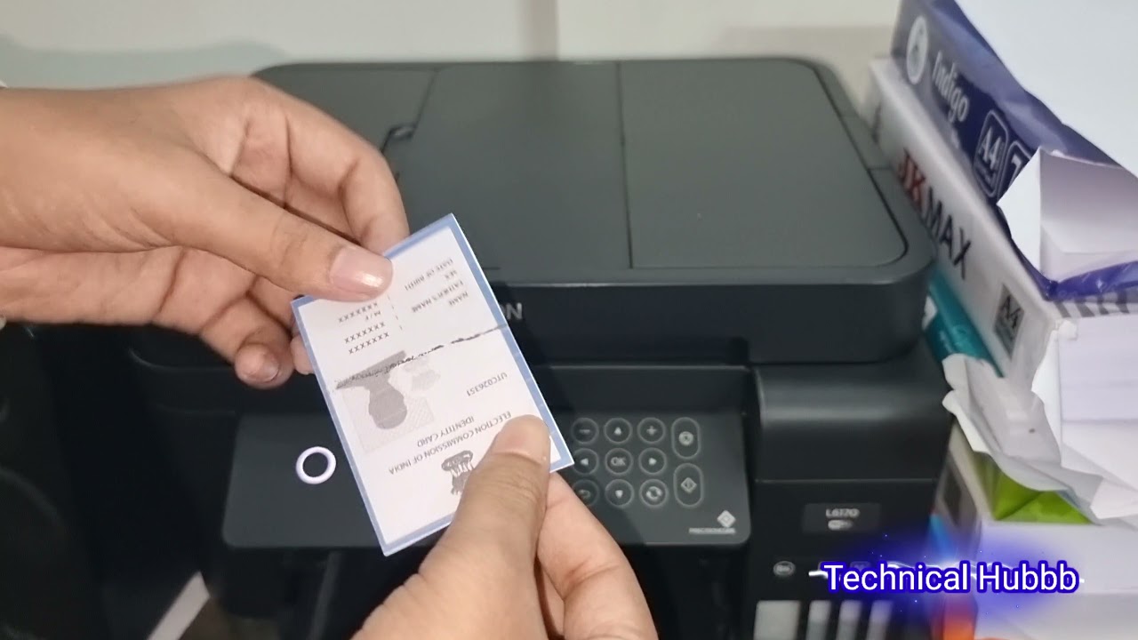 ID CARD PRINTING WITH EPSON L6170 | DUPLEX PRINTING