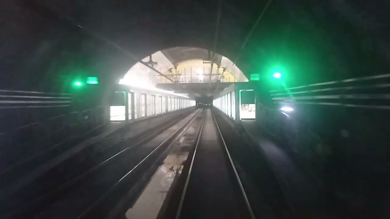 Metro de Santiago linea 6 intersección Los Leones -Franklin