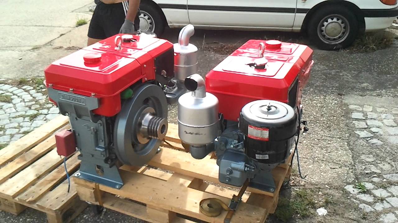 Palettenpr&ouml;ller Einzylinder Dieselmotoren Monster